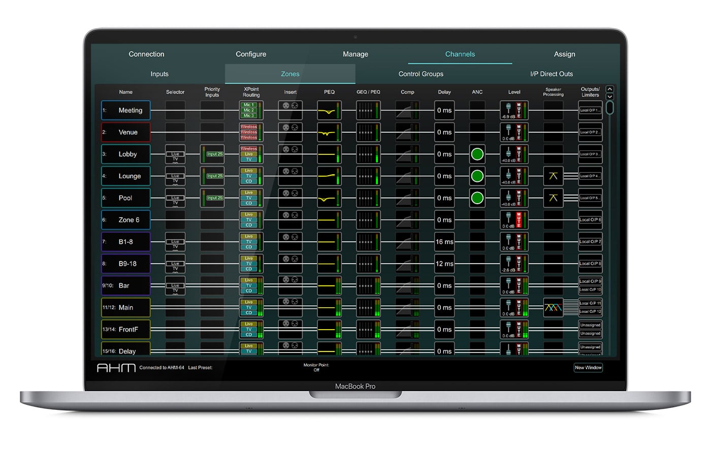 AHM System Manager MacBook 1400